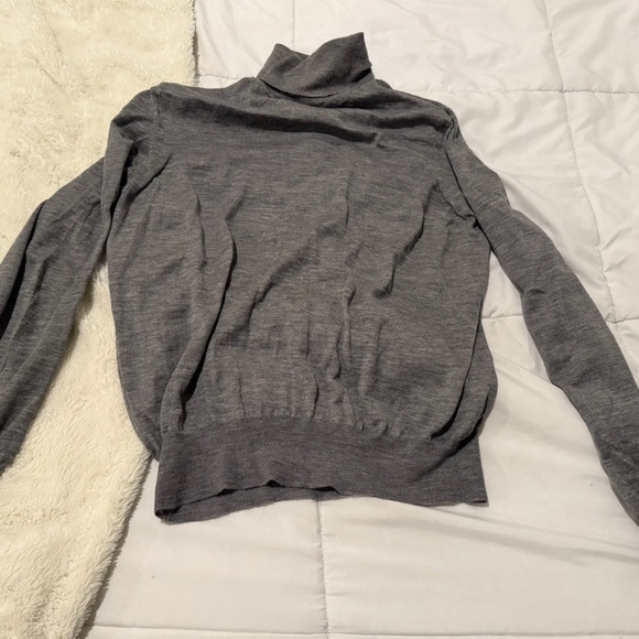 The Row Charcoal Turtleneck Sweater - Picture 2 of 3